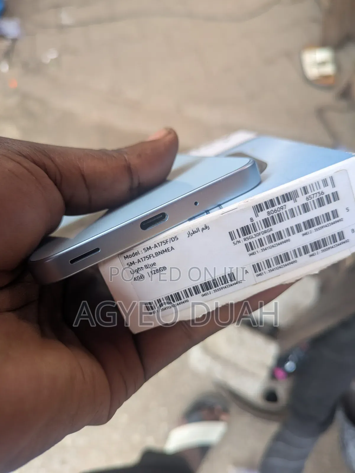 New Samsung Galaxy A17 128 GB Blue