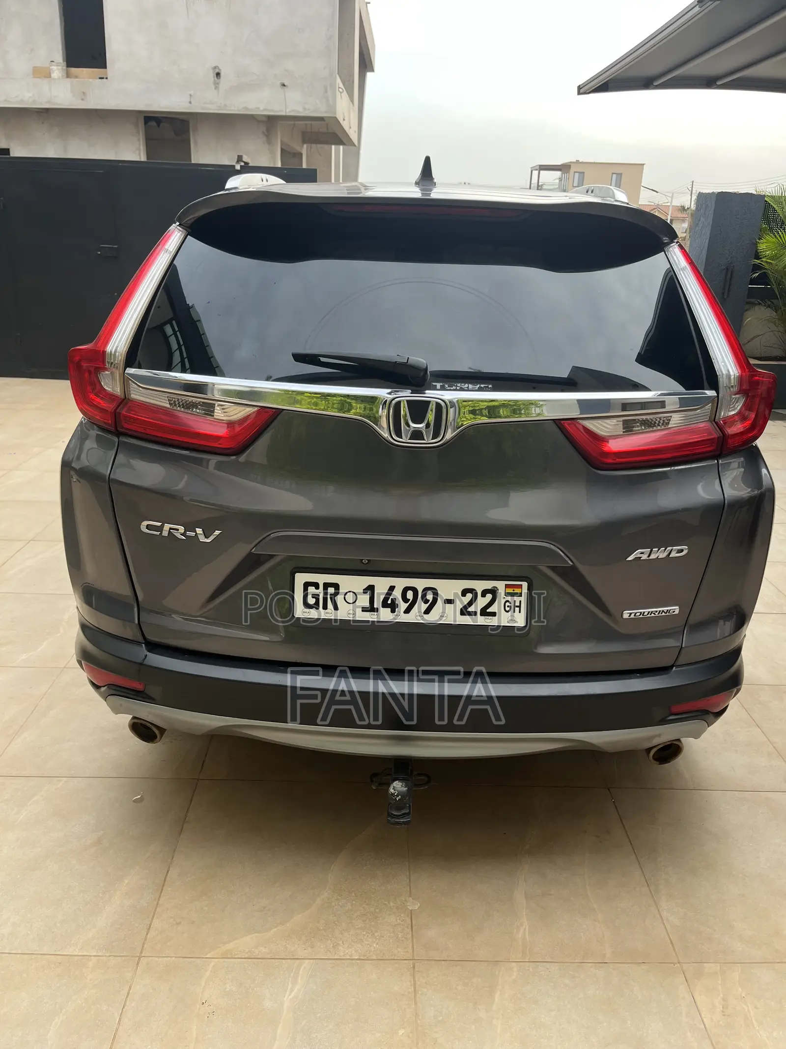 Honda CR-V Touring AWD 2019 Gray