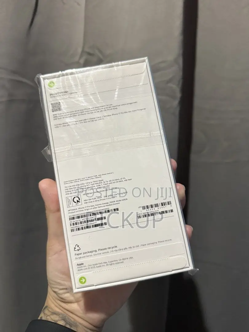 New Apple iPhone 17 Pro Max 1 TB Orange