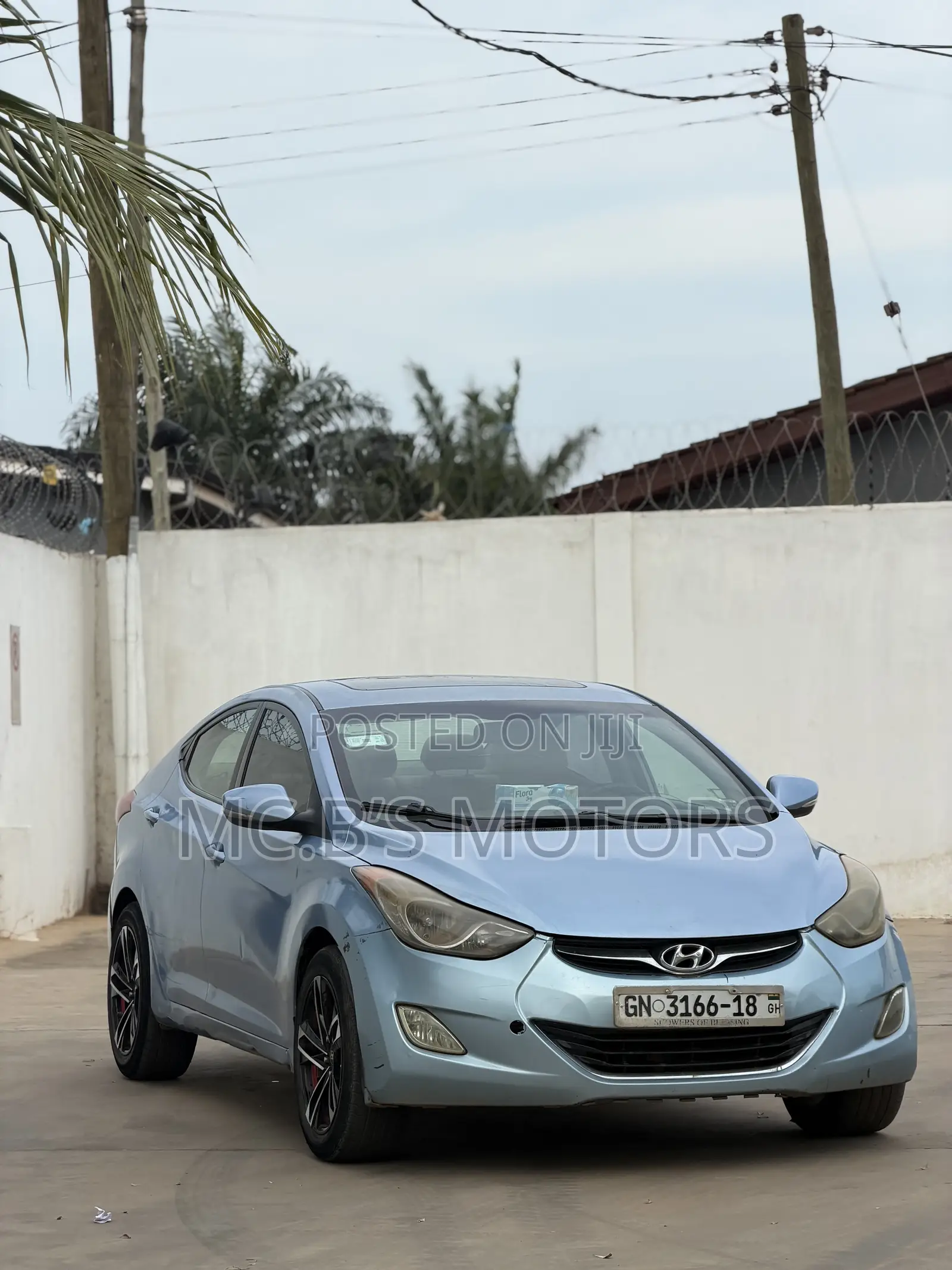 Hyundai Elantra 2013 Blue