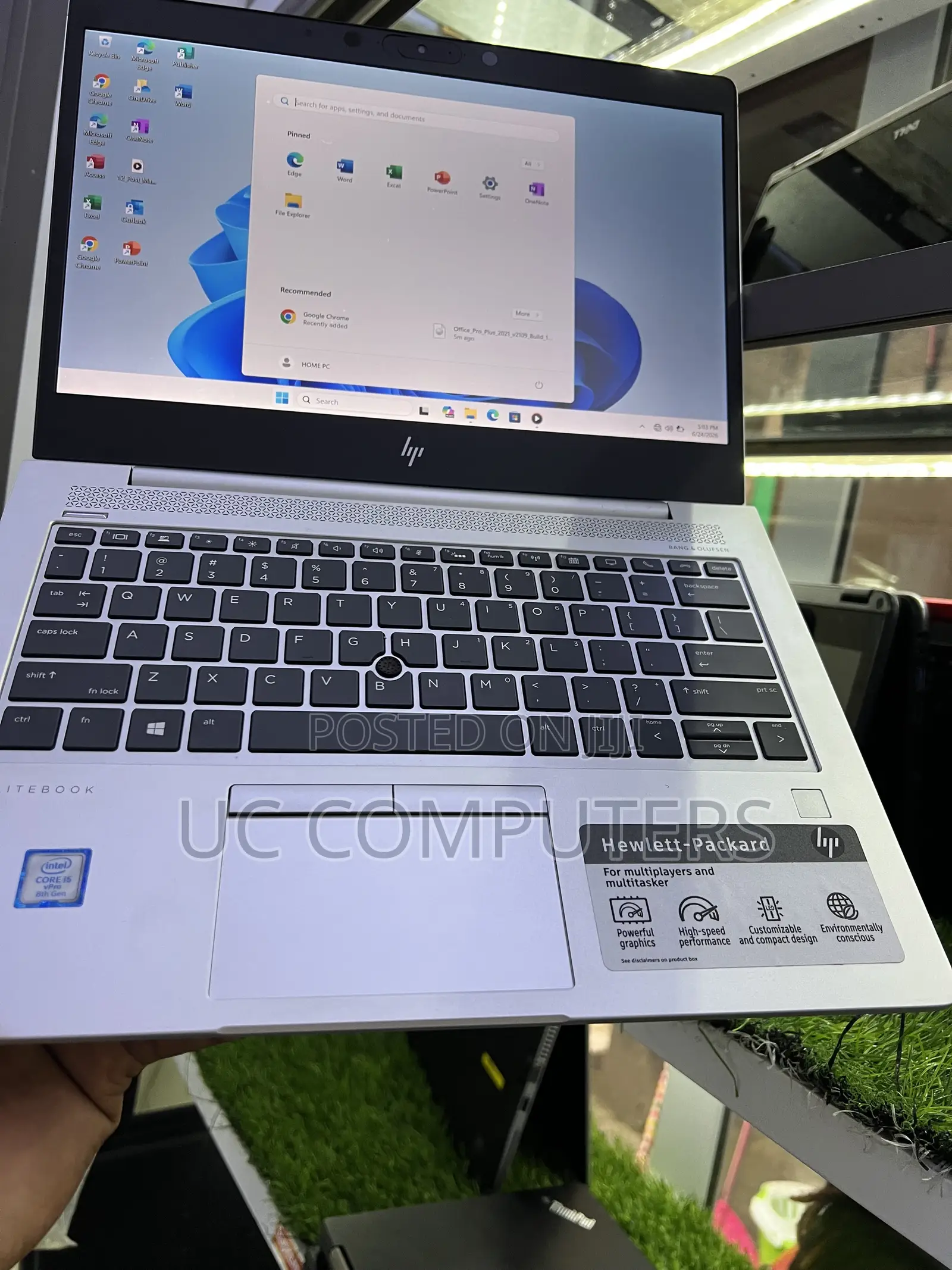 Laptop HP EliteBook 830 G6 8GB Intel Core i5 SSD 256GB