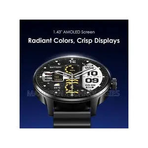 Oraimo Watch 5R Pro OSW-830 1.43-Inch AMOLED Black