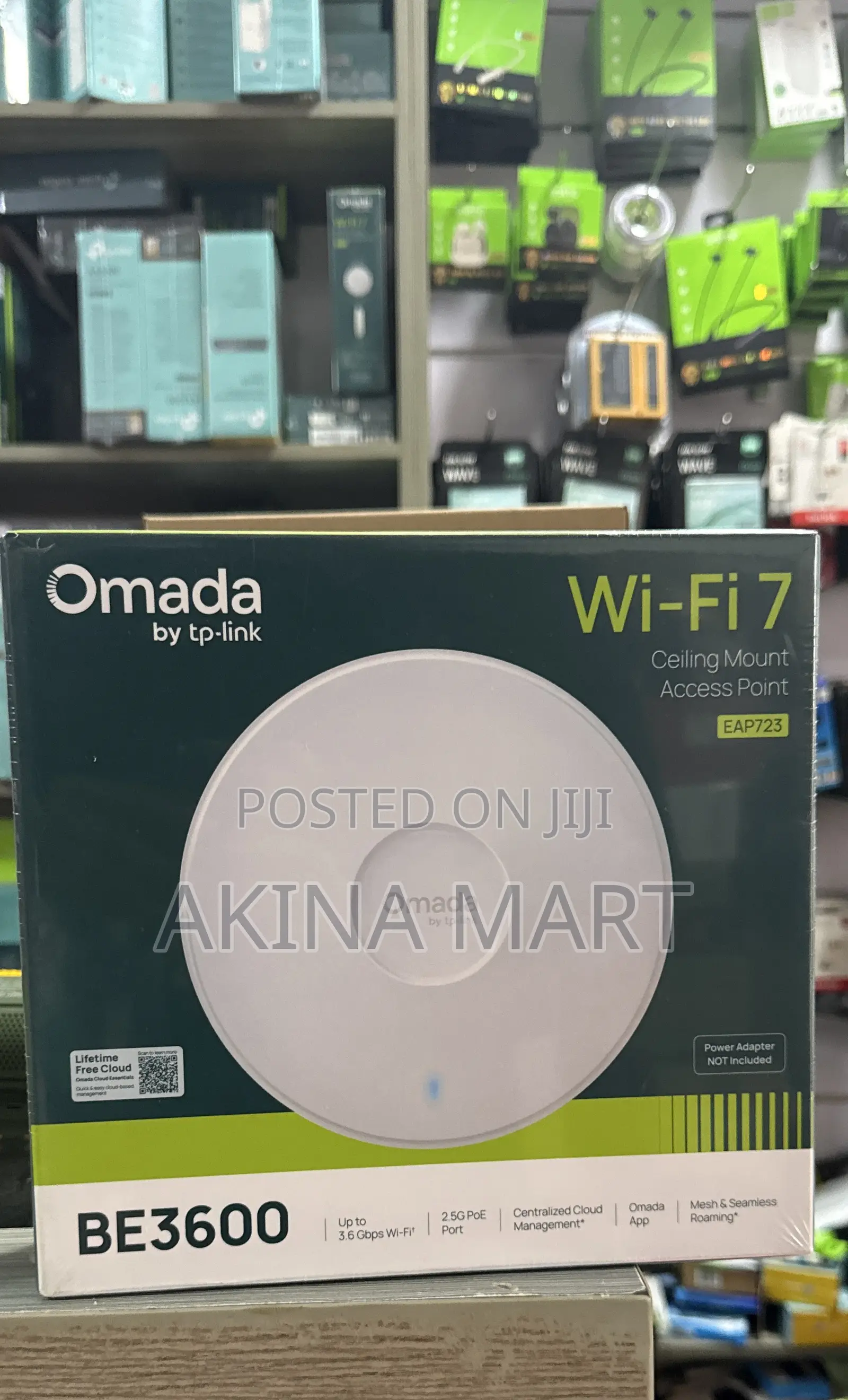 EAP723 BE3600 WiFi 7 Ceiling Mount Access Point Omada TP-Link