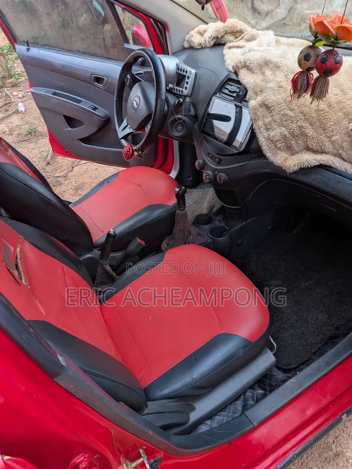 Chevrolet Spark 1LT 2013 Red