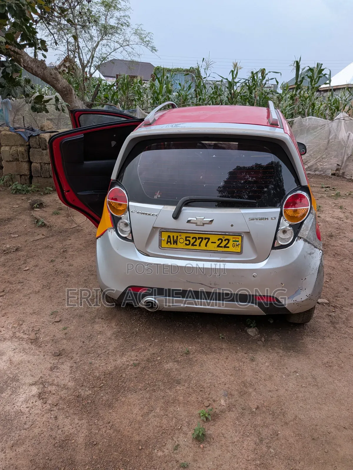 Chevrolet Spark 1LT 2013 Red