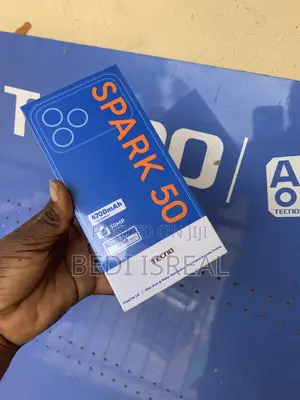 New Tecno Spark 50 128 GB Black