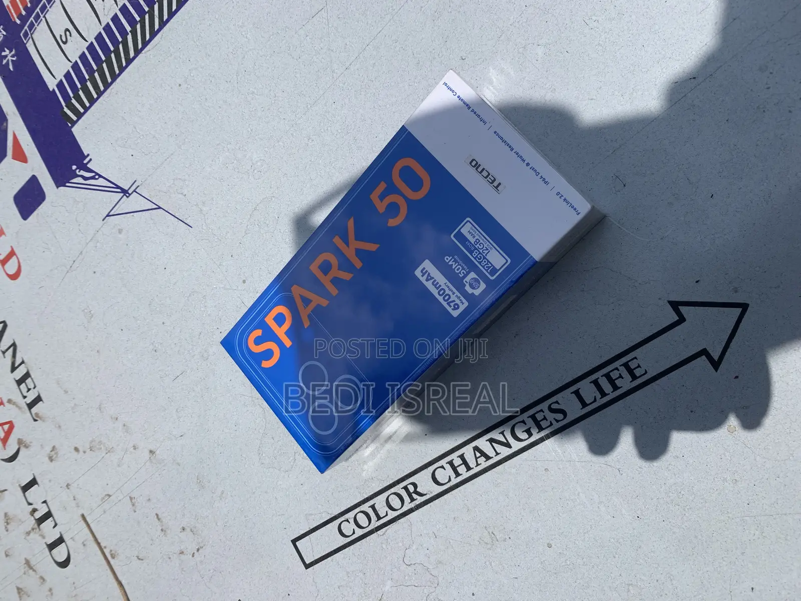 New Tecno Spark 50 128 GB Black