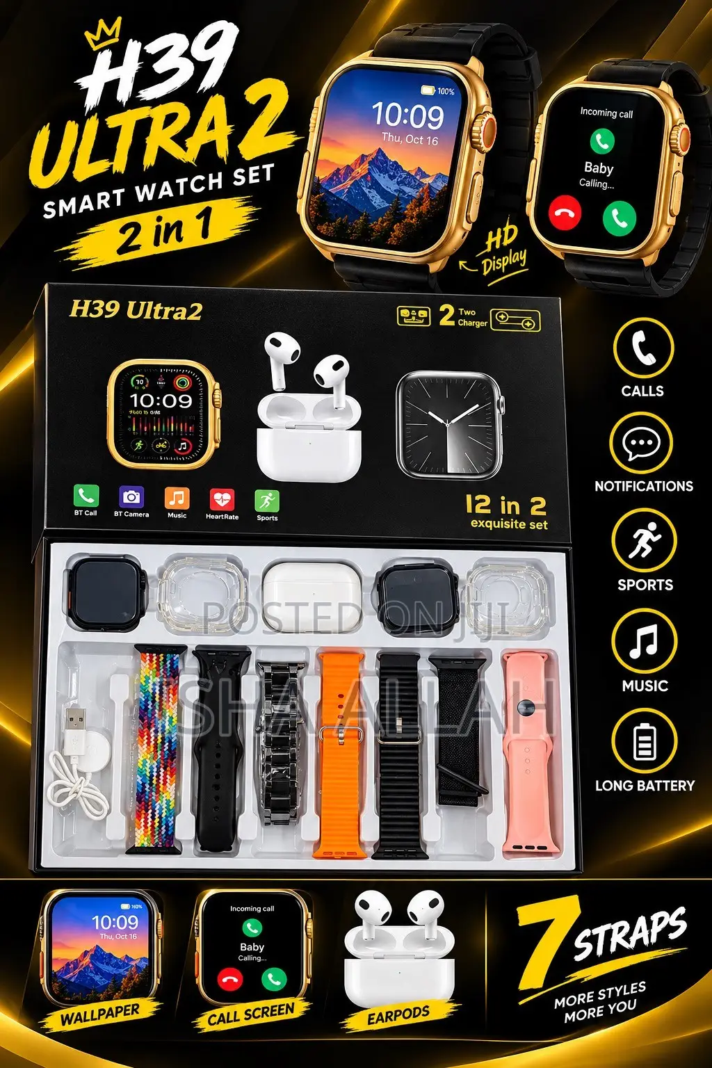 H39 Ultra 2 – Style Meets Smart Technology!
