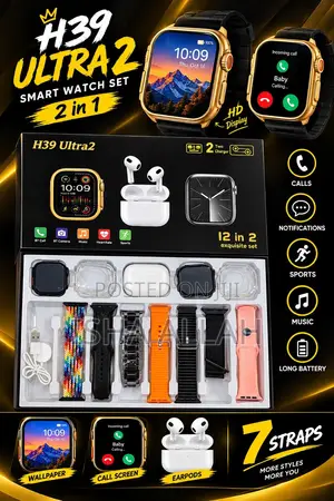 H39 Ultra 2 – Style Meets Smart Technology!