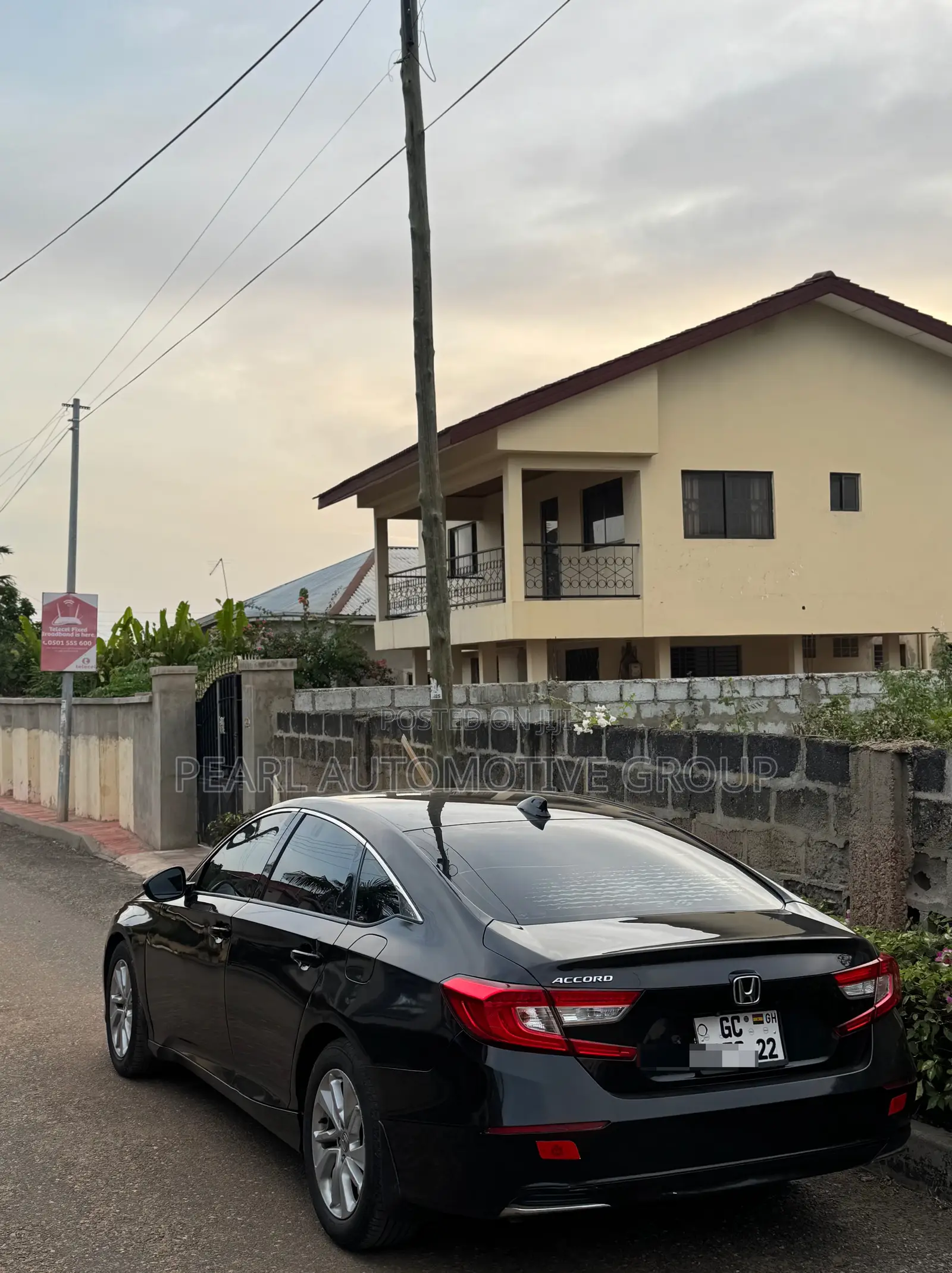 Honda Accord LX 1.5T 2020 Black