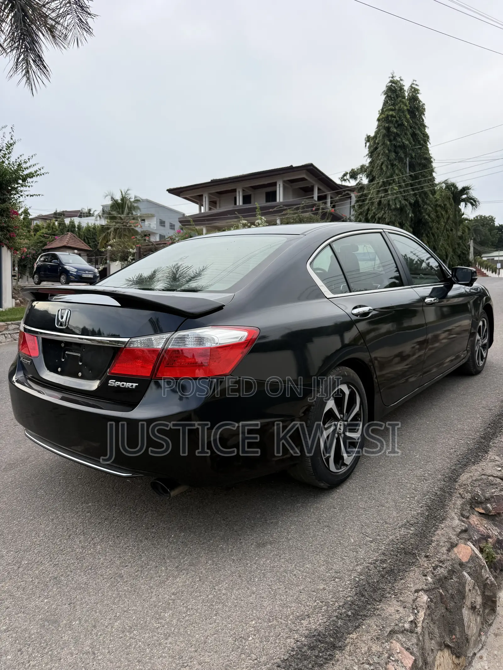 Honda Accord Sport 4dr Sedan (2.4L 4cyl 6M) 2014 Black