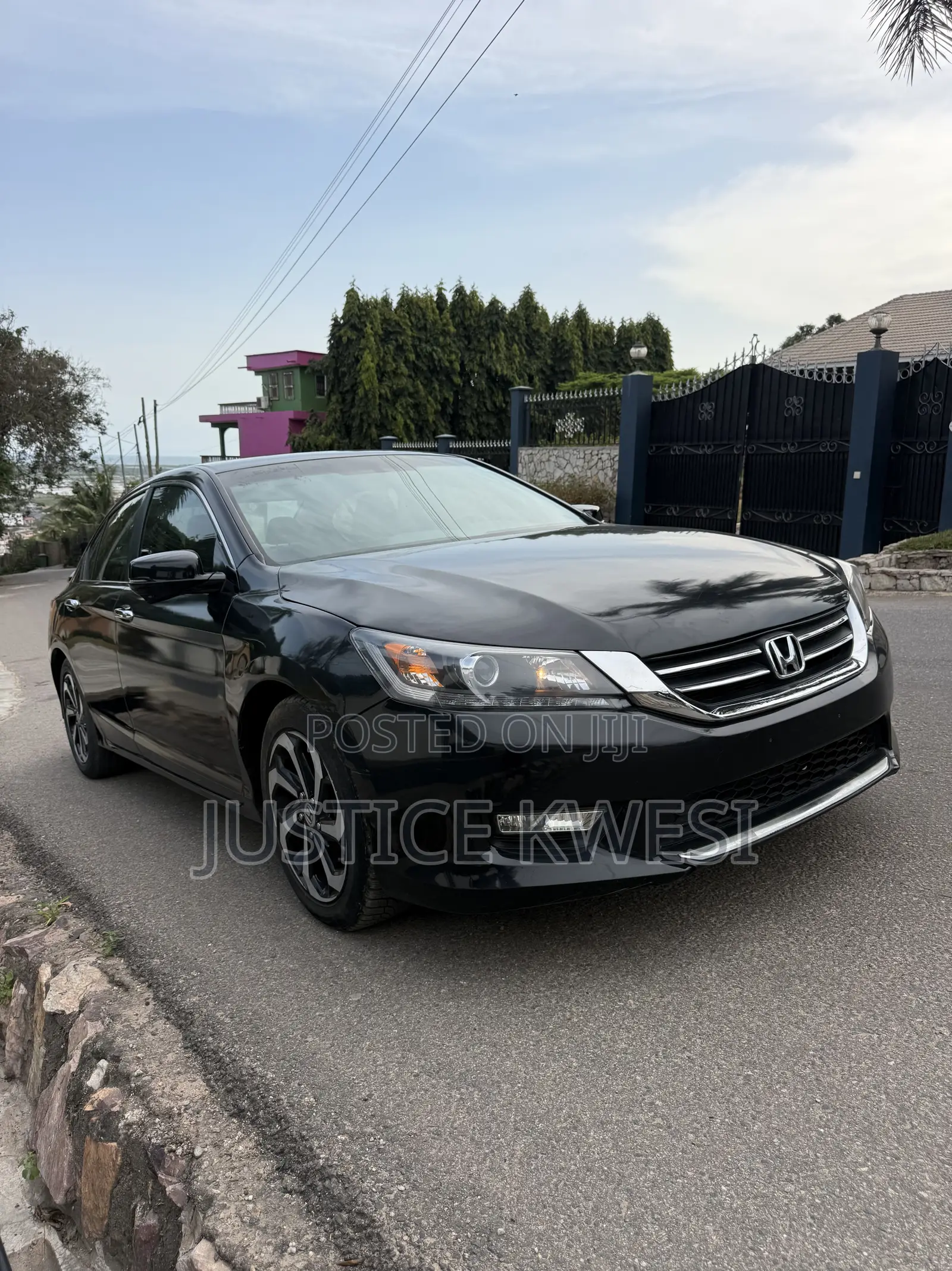 Honda Accord Sport 4dr Sedan (2.4L 4cyl 6M) 2014 Black