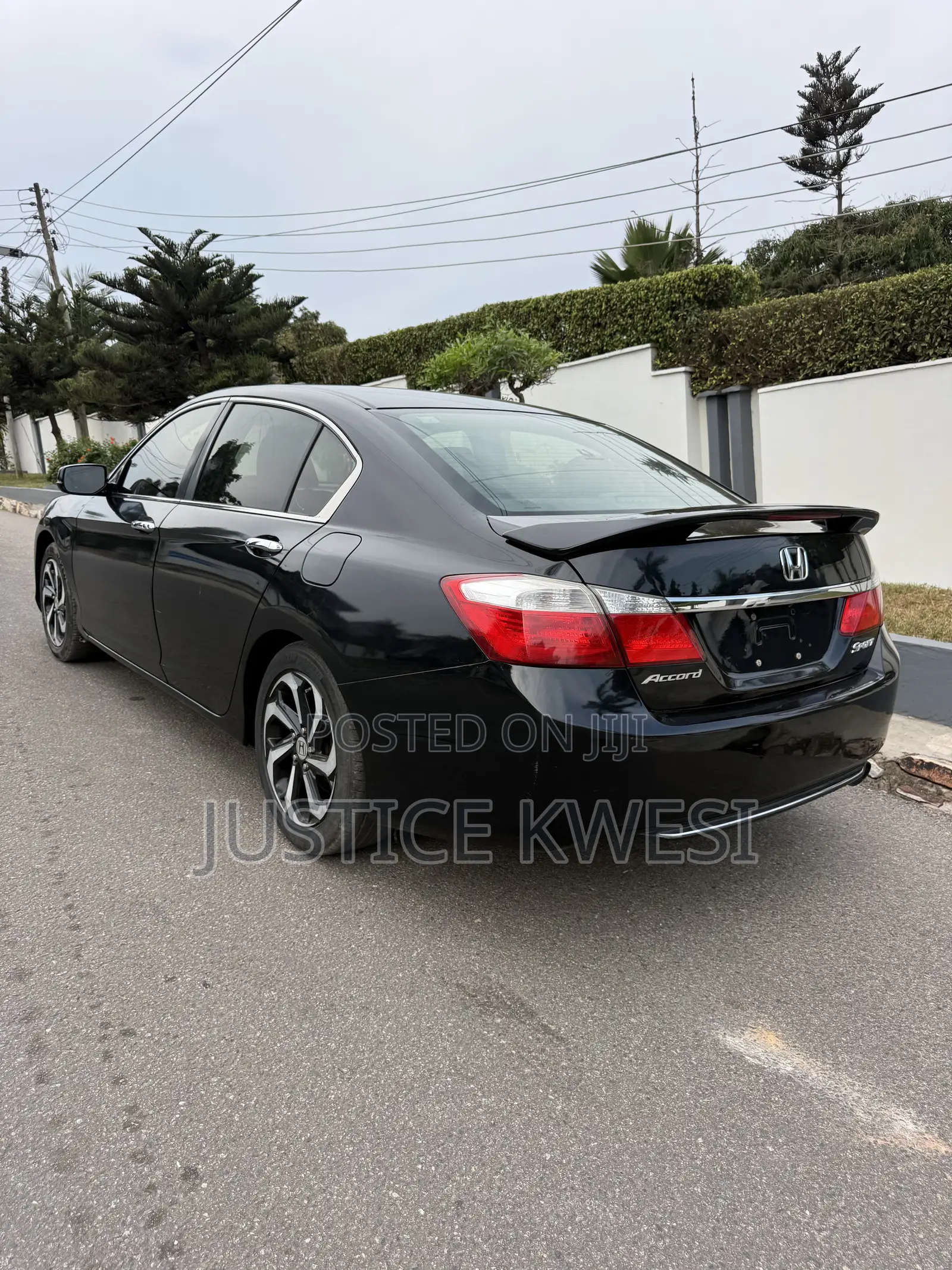 Honda Accord Sport 4dr Sedan (2.4L 4cyl 6M) 2014 Black