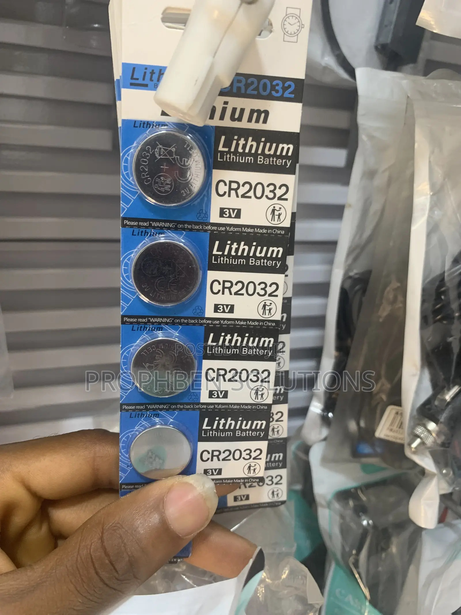 Cr2032 3v Lithium Battery