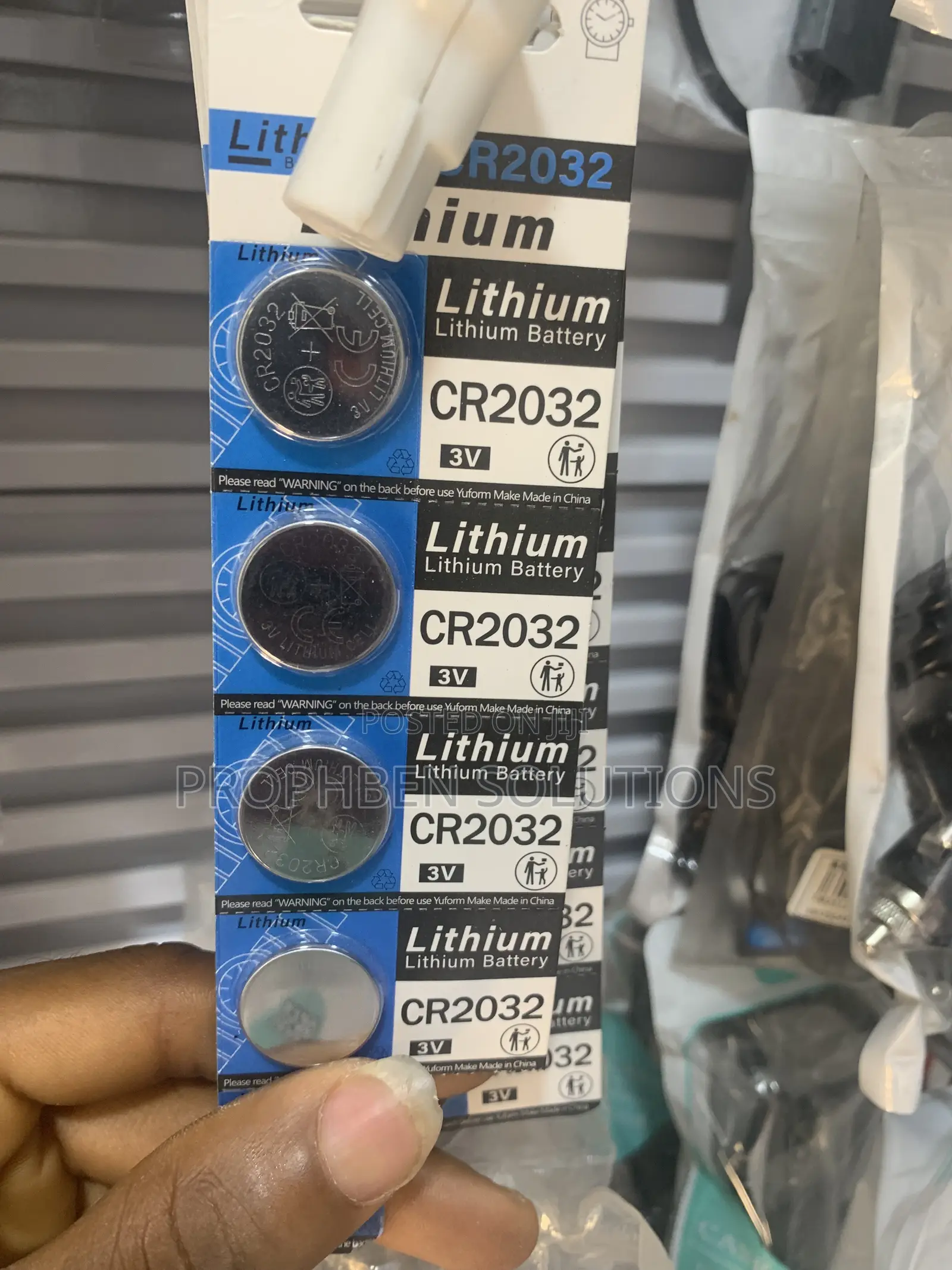 Cr2032 3v Lithium Battery