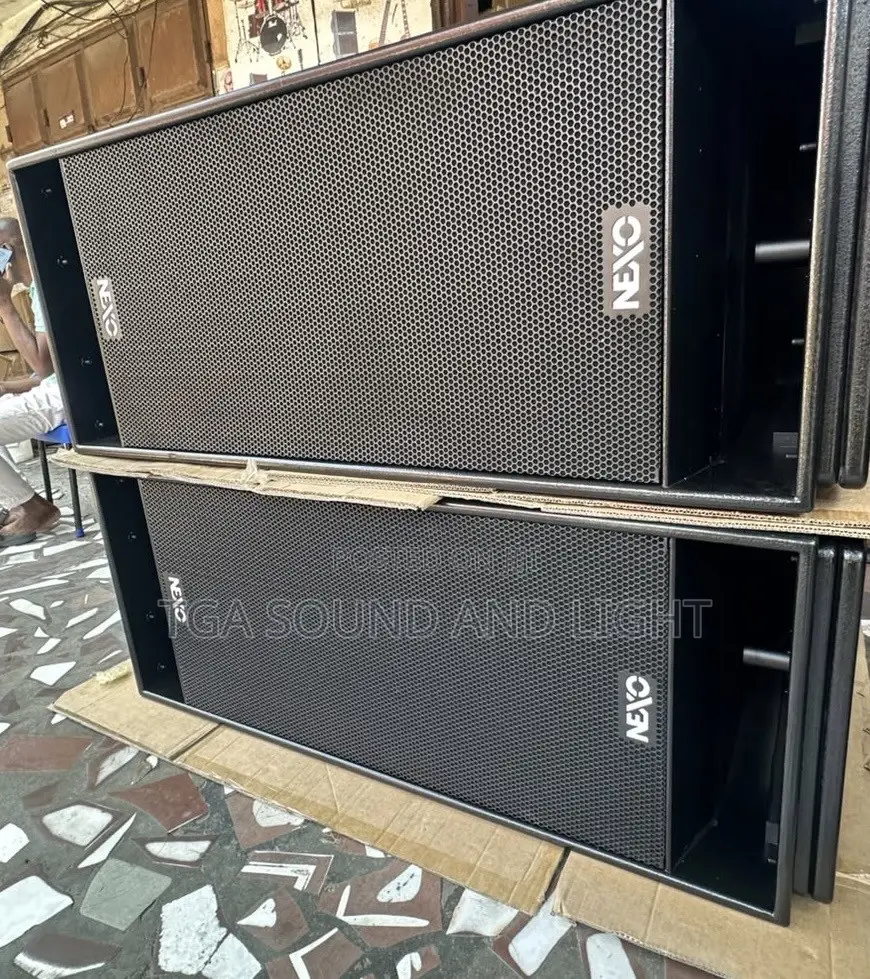 Nexo RS18 Passive Double Bass Speakers