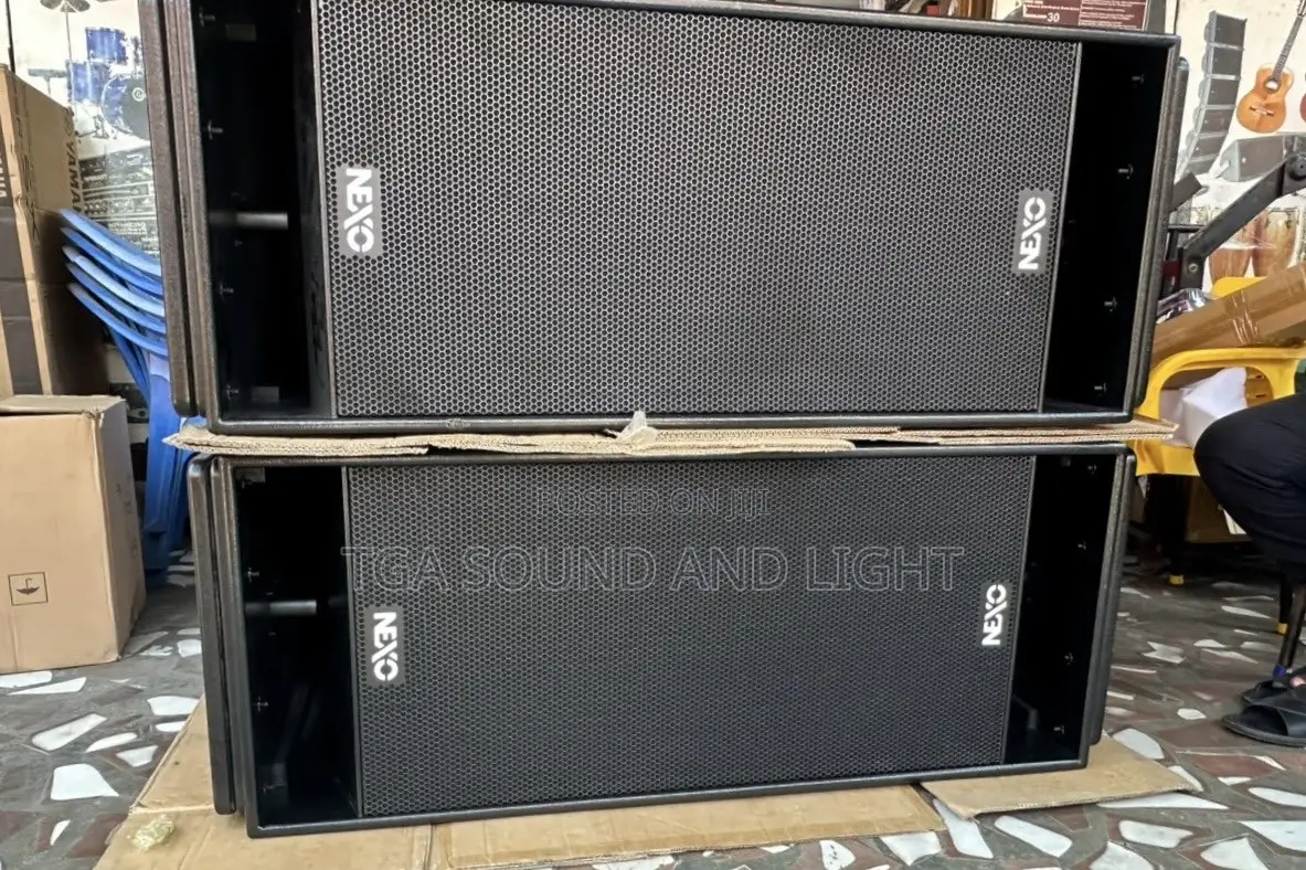 Nexo RS18 Passive Double Bass Speakers