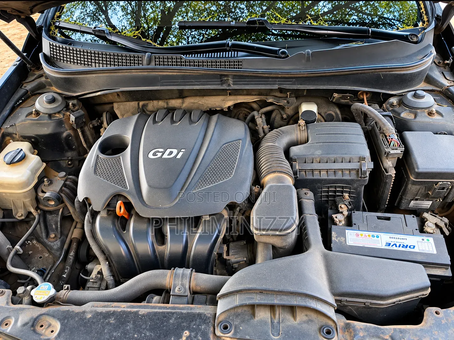 Hyundai Sonata GLS Sedan FWD (2.4L 4cyl 6A) 2012 Black