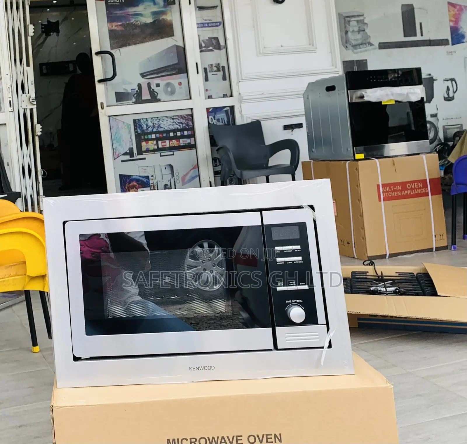 Quality Unveiling < Kenwood (Sliver) Inbuilt Microwave