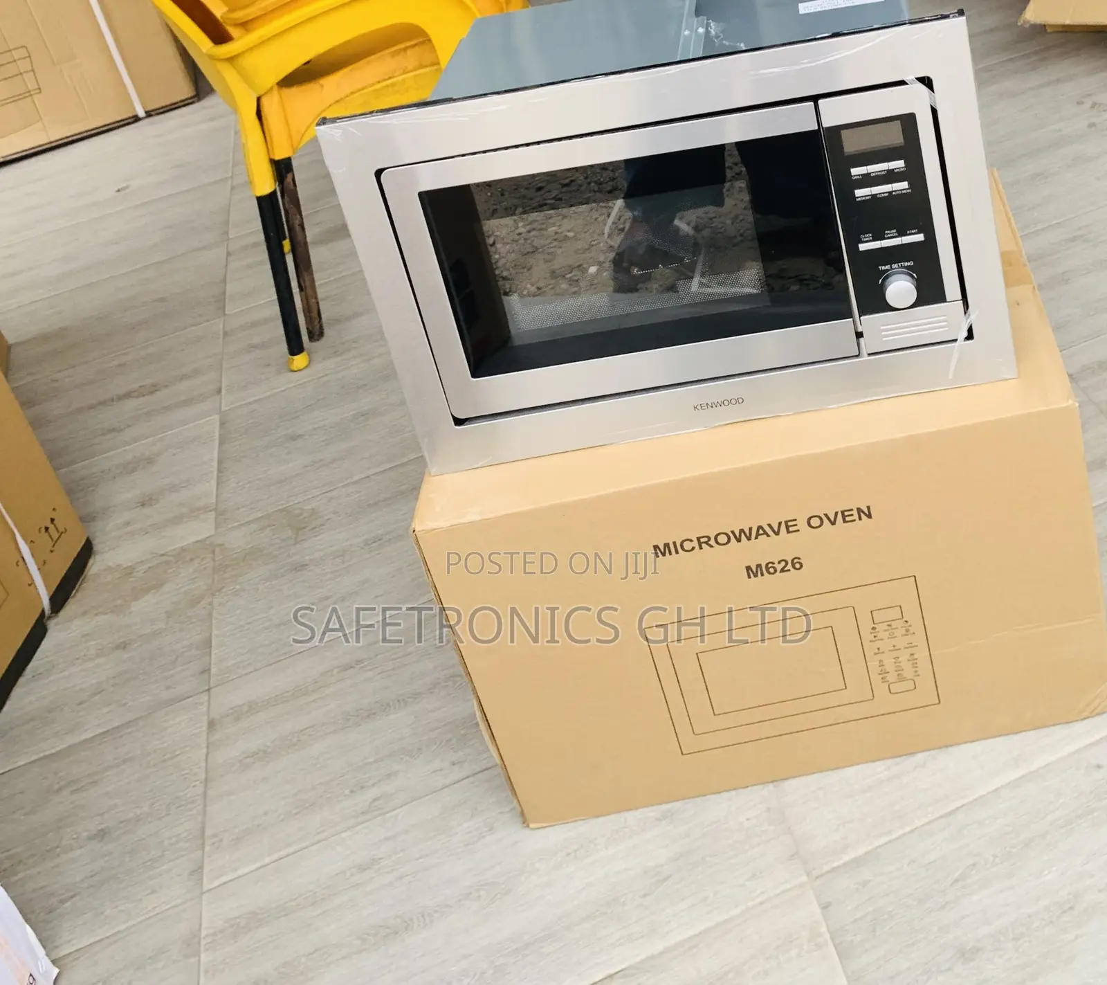 Ultra Perfect <Inbuilt) Sliver Kenwood Microwave
