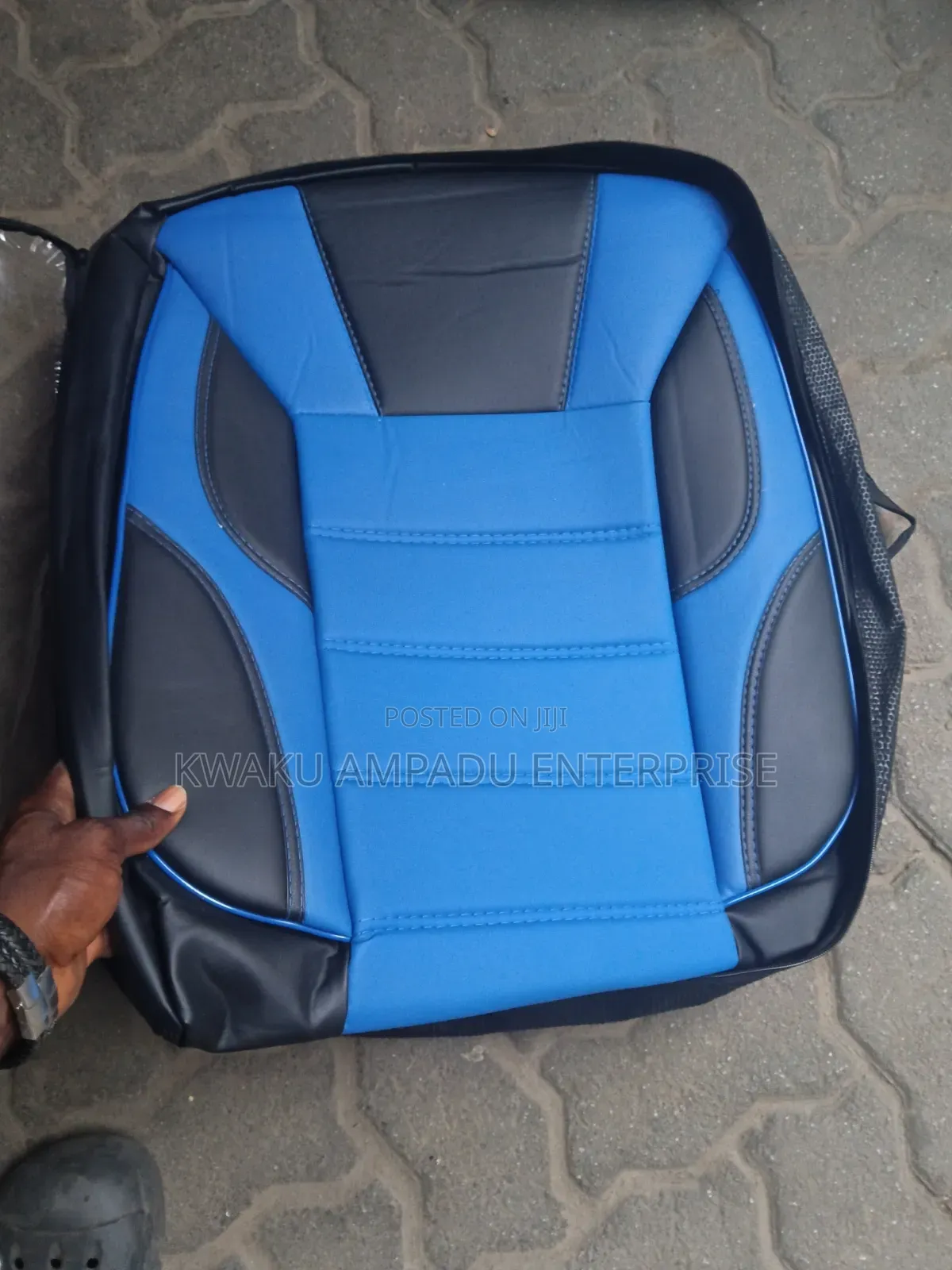 Sporty Contour Leather Car Seat Cover – Stylish & Comfortable