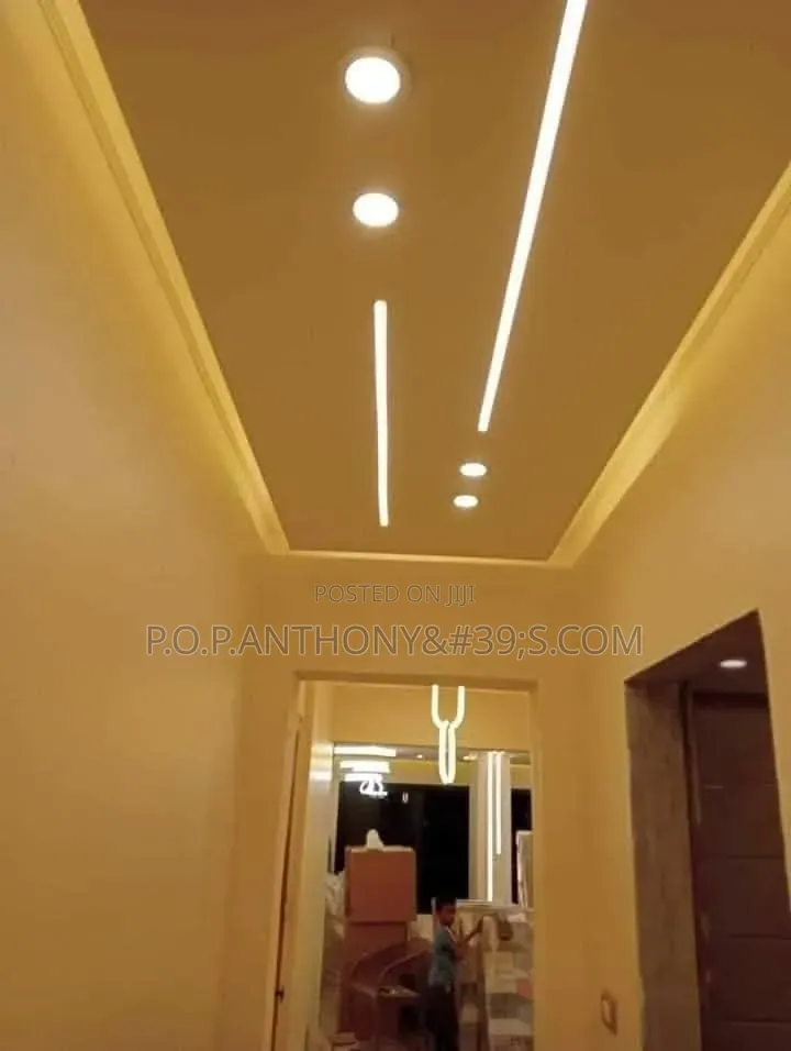 P.O.P Ceiling Designs,TV Stand, Copping, Pillar Designs