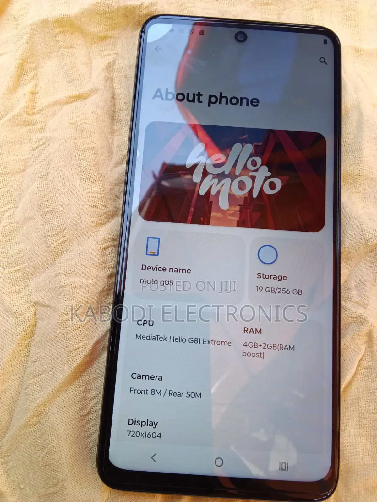 Motorola Moto G05 256 GB Blue
