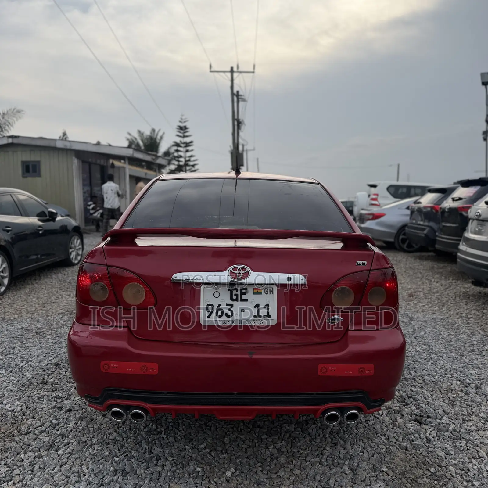 Toyota Corolla LE 2007 Red