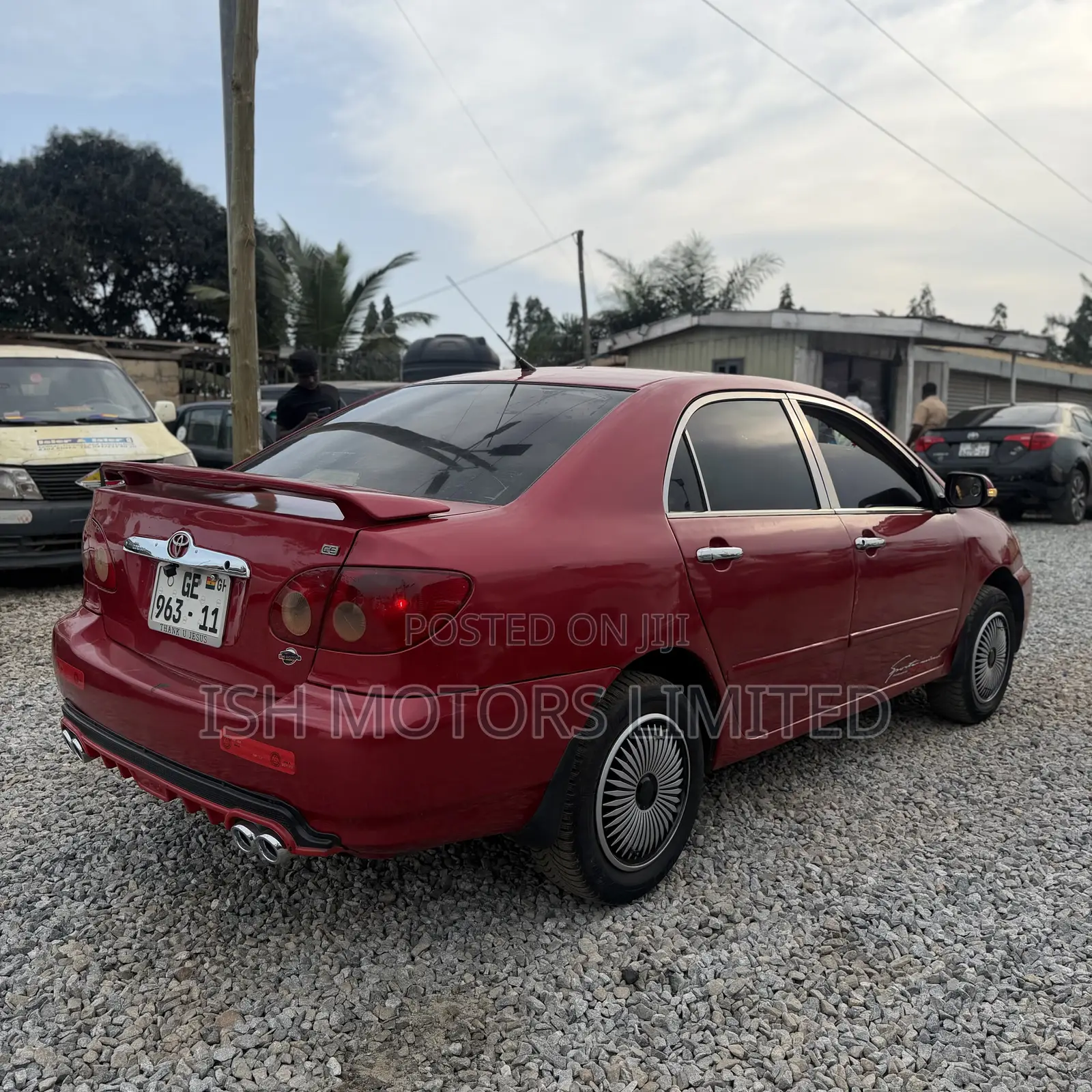 Toyota Corolla LE 2007 Red