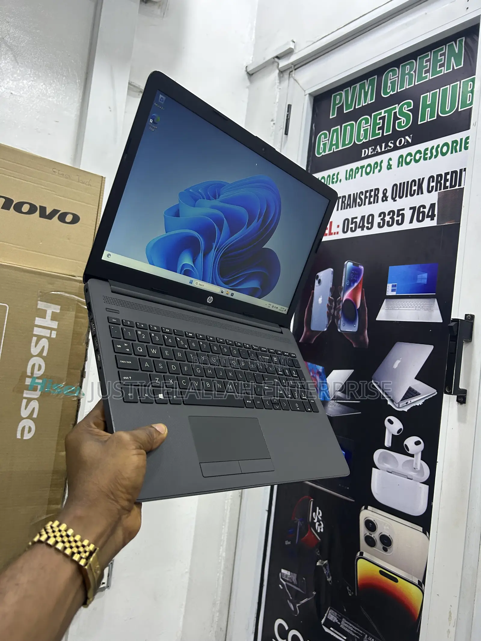 Laptop HP 250 G7 16GB AMD Ryzen 5 HDD+SSD 1T