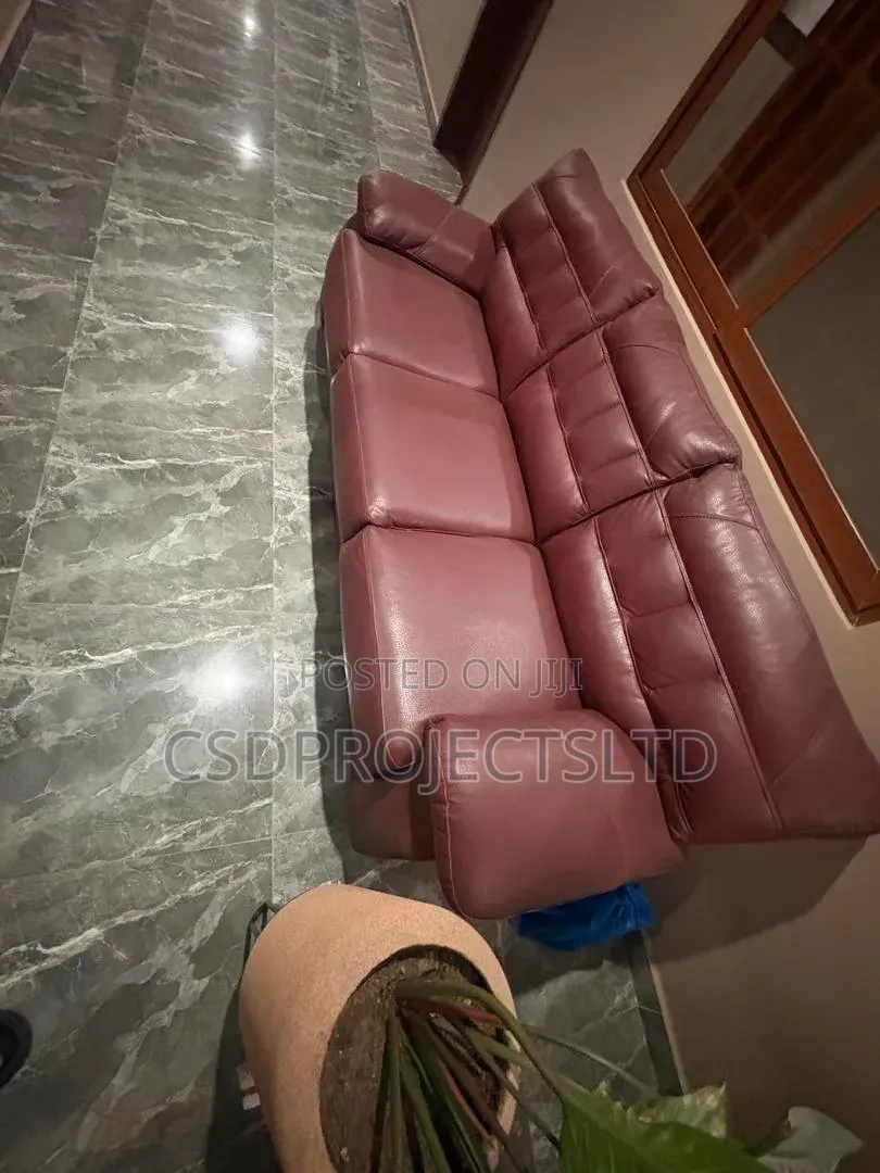 3-in-1 Pure Leather Sofa for Sale