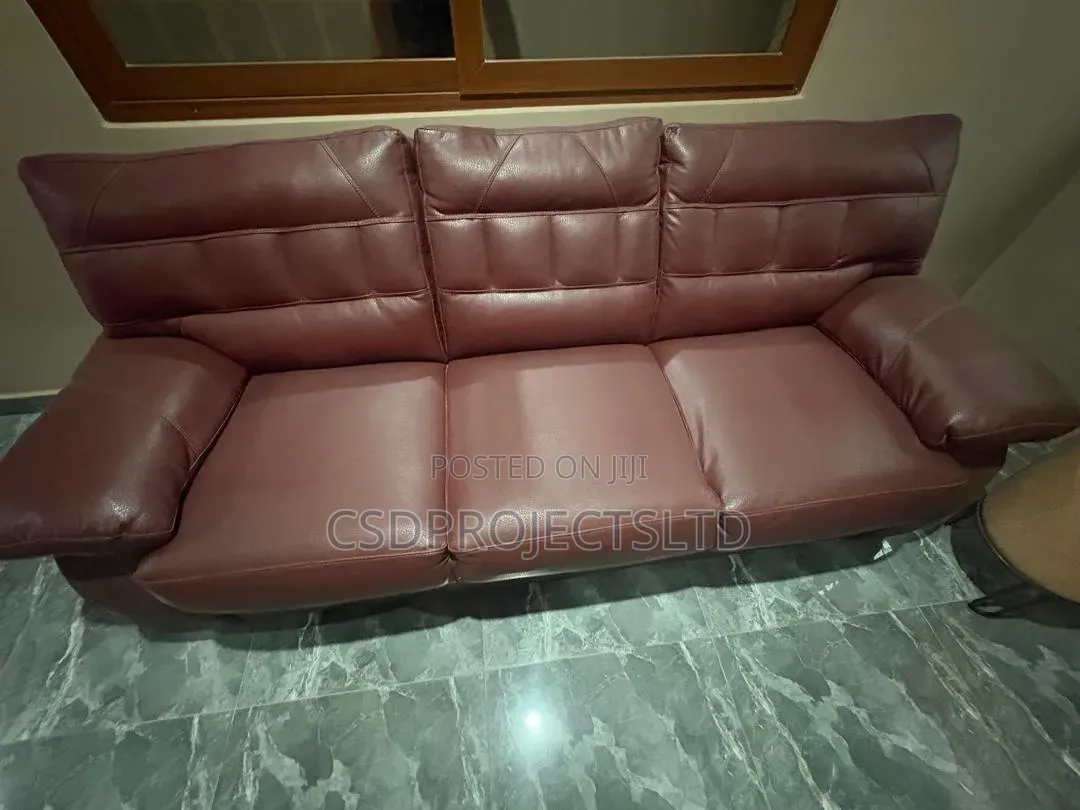 3-in-1 Pure Leather Sofa for Sale