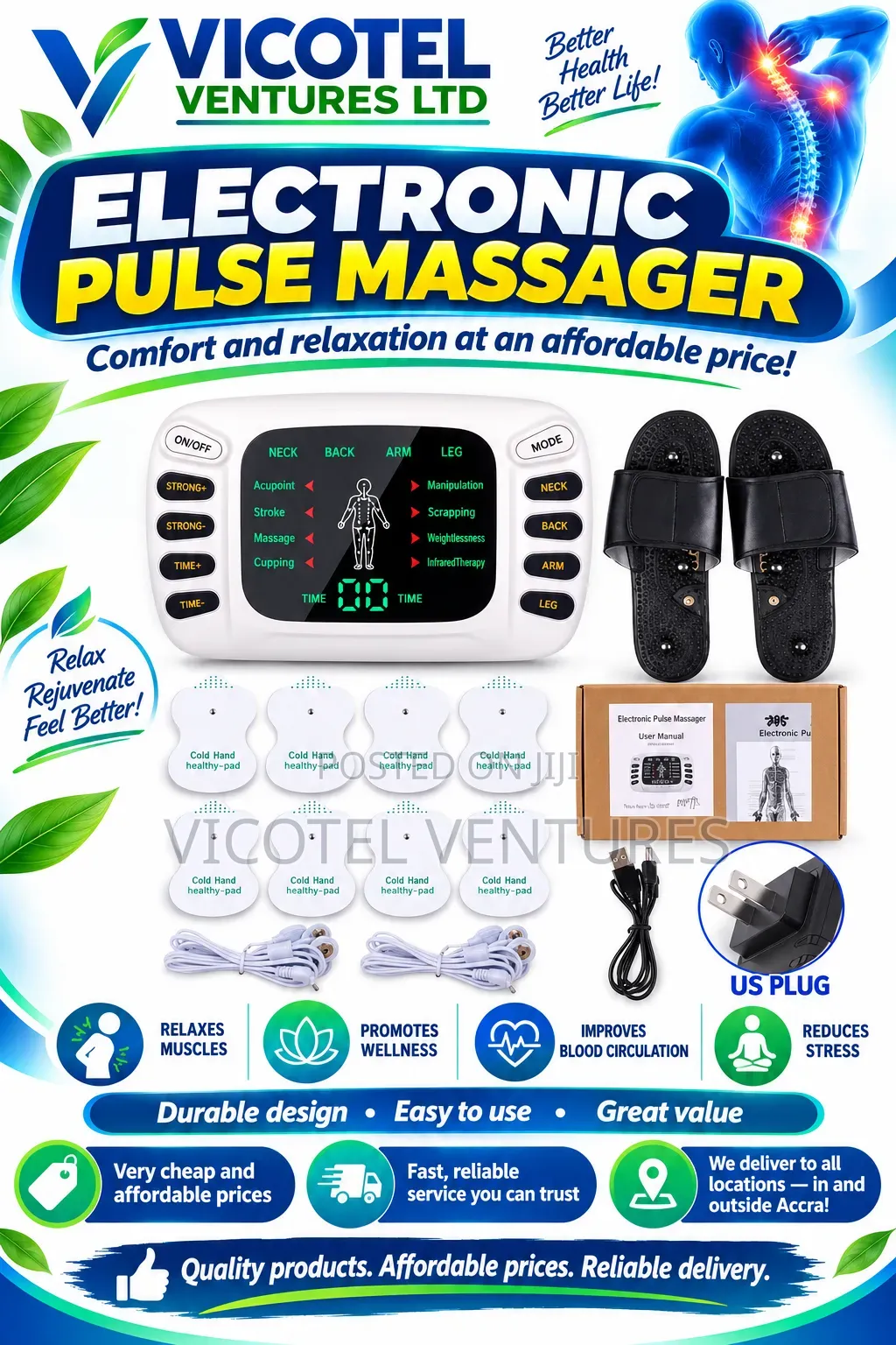Electronic Pulse Massager