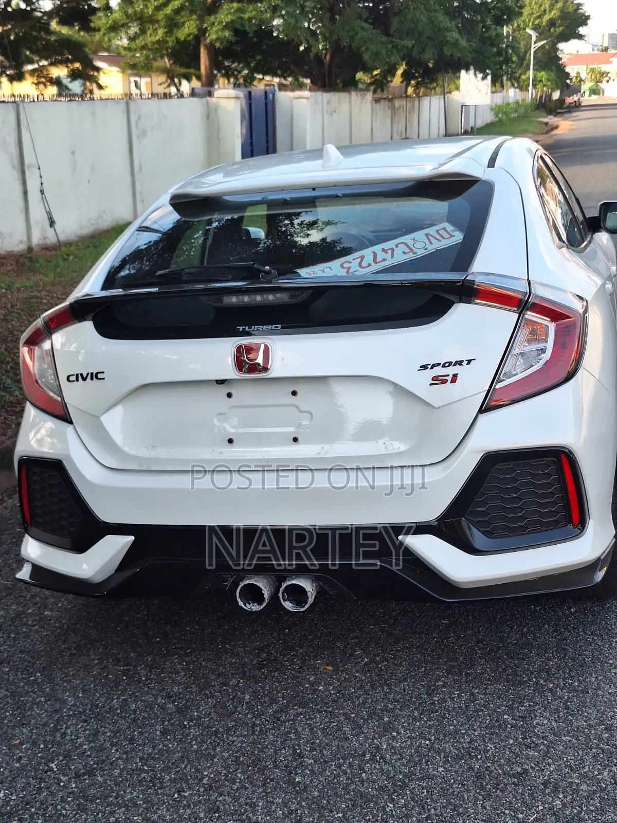 Honda Civic Sport 4dr Hatchback (1.5L 4cyl) 2017 White