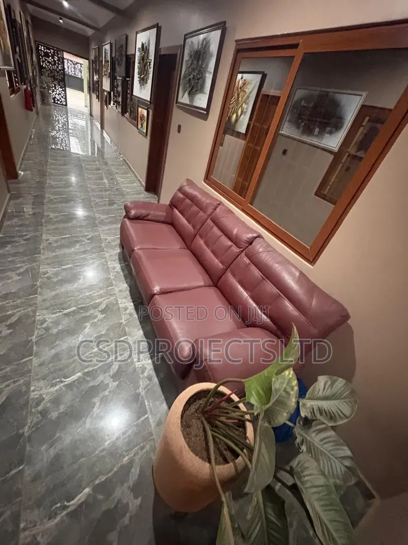 3-in-1 Pure Leather Sofa for Sale