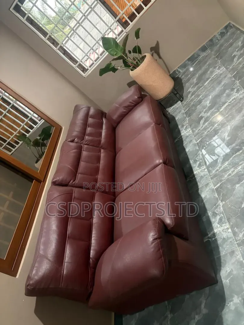 3-in-1 Pure Leather Sofa for Sale