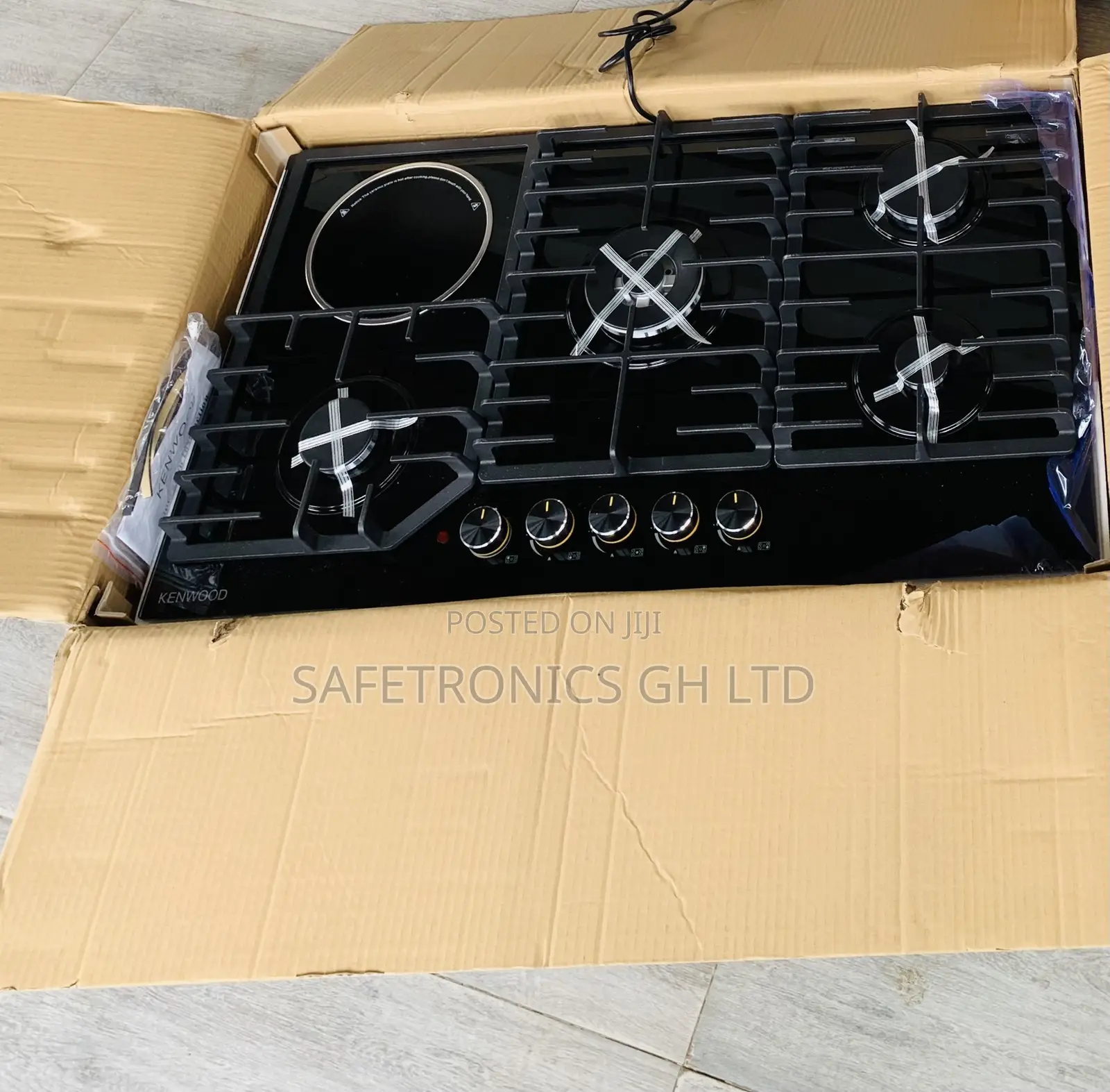 Lastest (Black) Kenwood Inbuilt 90cm 4 Gas 1 Electric Countertop