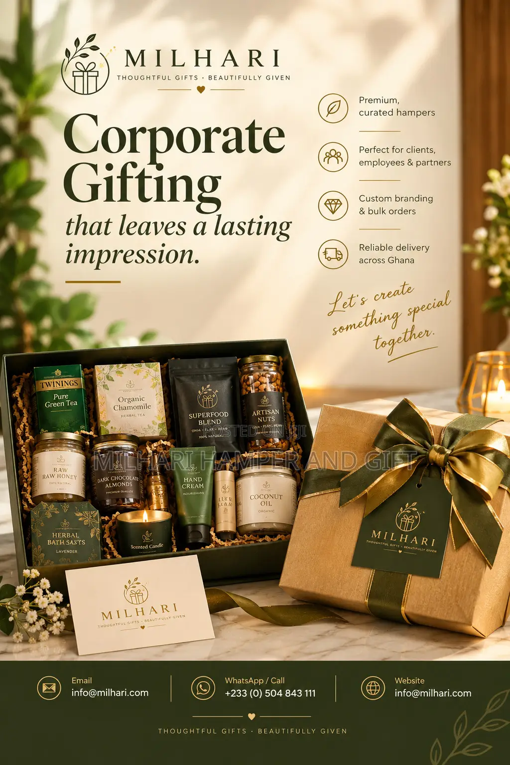 Corporate / Private Hampers & Gifts