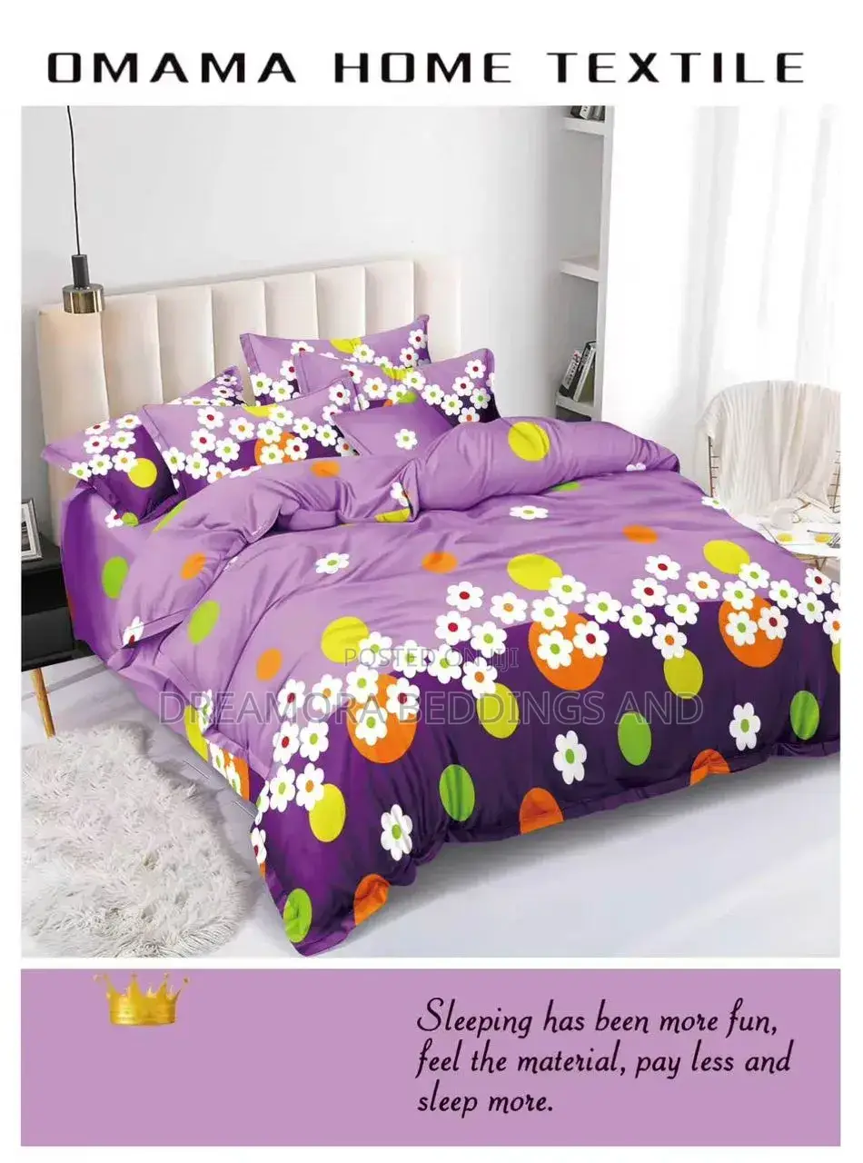Quality 3 Pieces Queen, King and Double Size Bedsheets