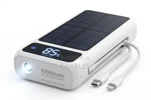 20000mAh Solar Power Bank With Torch