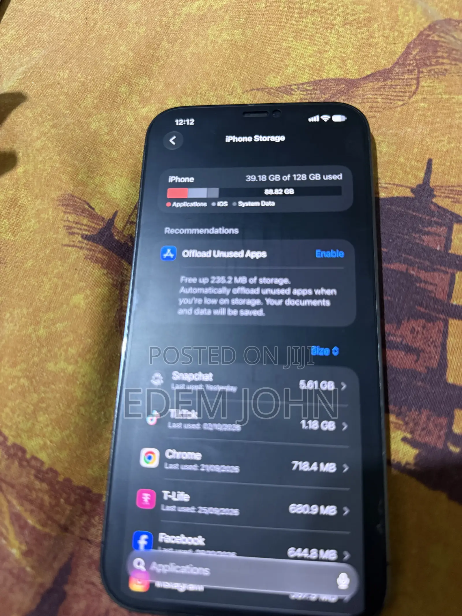 Apple iPhone 12 Pro Max 128 GB Graphite