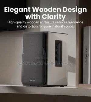 EDIFIER R1380T Active Bookshelf Speakers ,Class-D Amp , EDF100034*