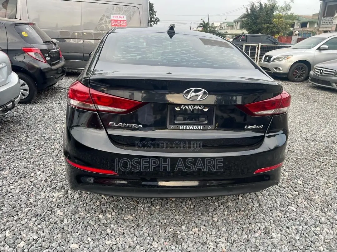 Hyundai Elantra Limited 2018 Black