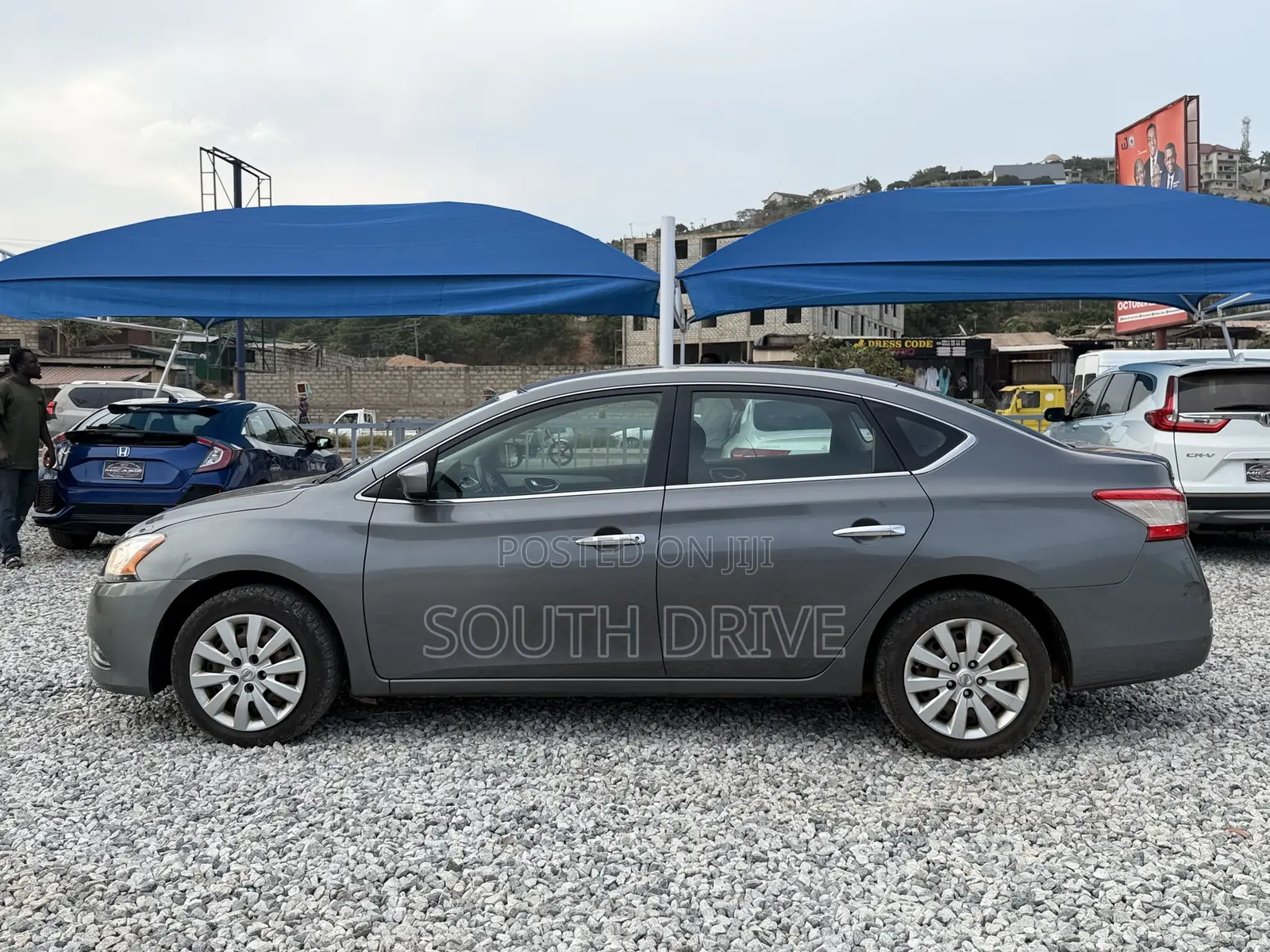 Nissan Sentra SV 4dr Sedan (1.8L 4cyl CVT) 2015 Gray