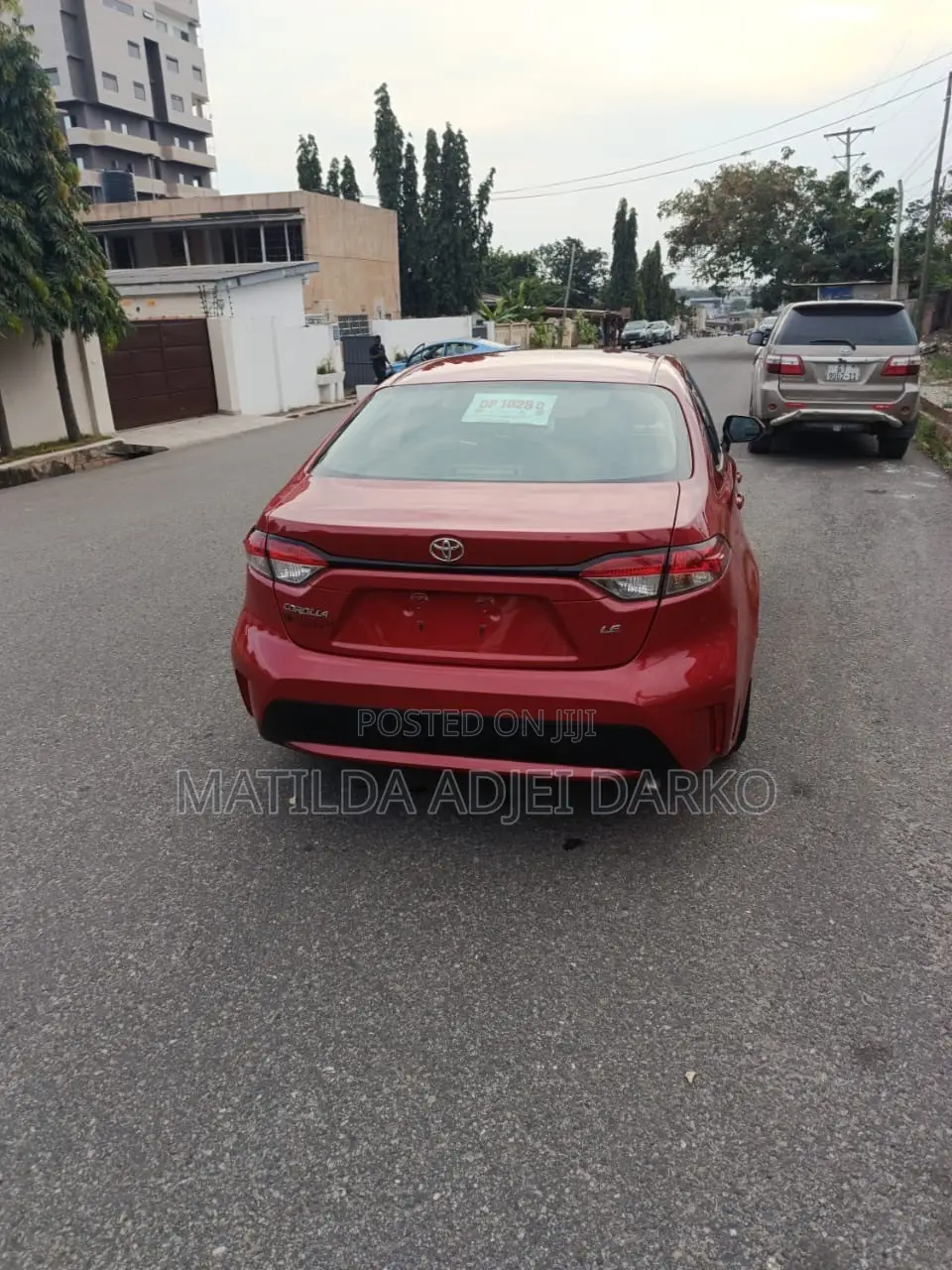 Toyota Corolla LE 2021 Red