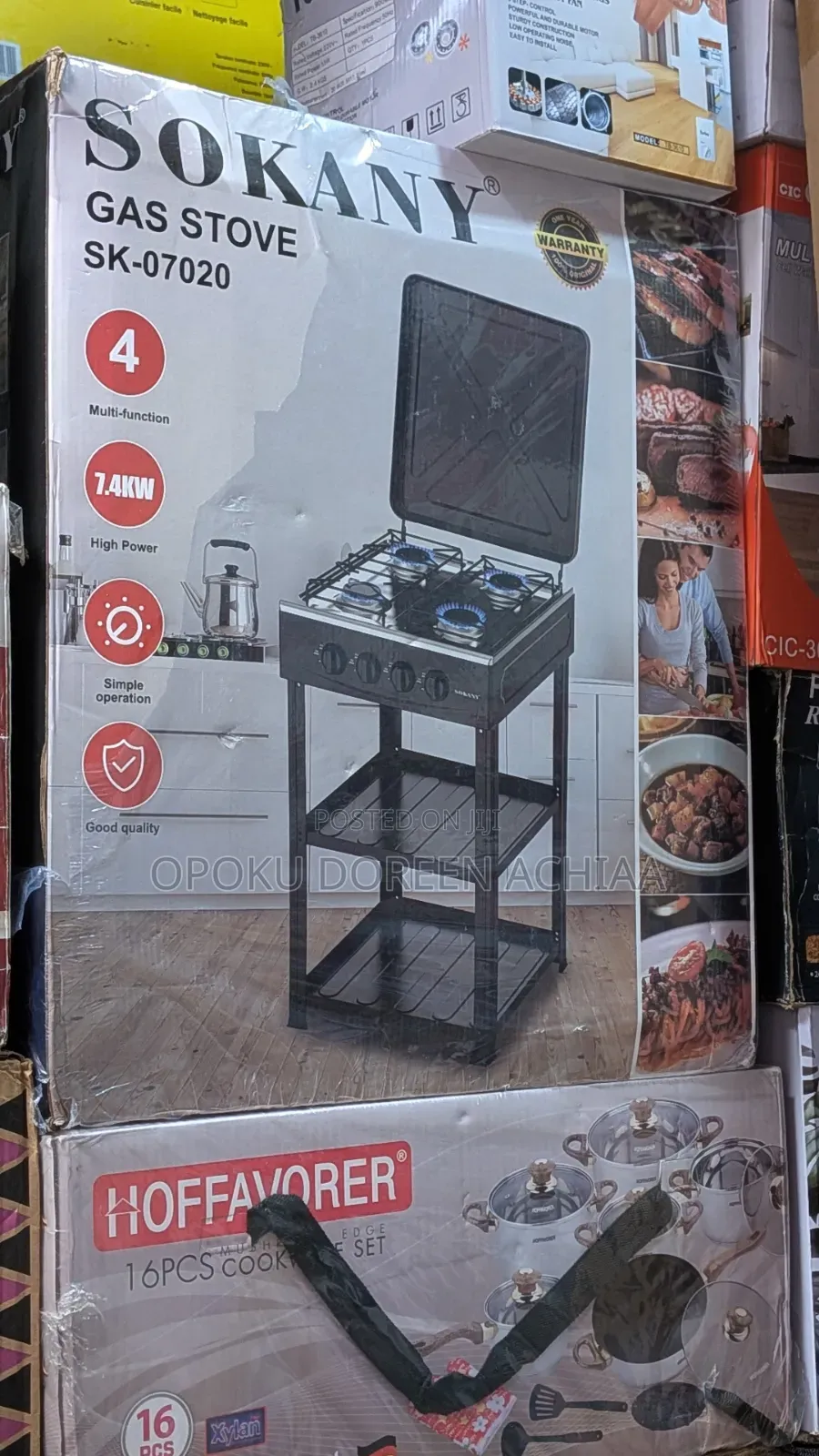 Gas Stove With Stand