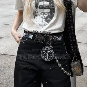 Cross Hip-Hop Y2K Belt 115cm! Retail 43 Wholesale 40