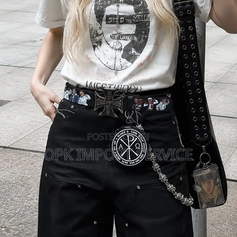 Cross Hip-Hop Y2K Belt 115cm! Retail 43 Wholesale 40