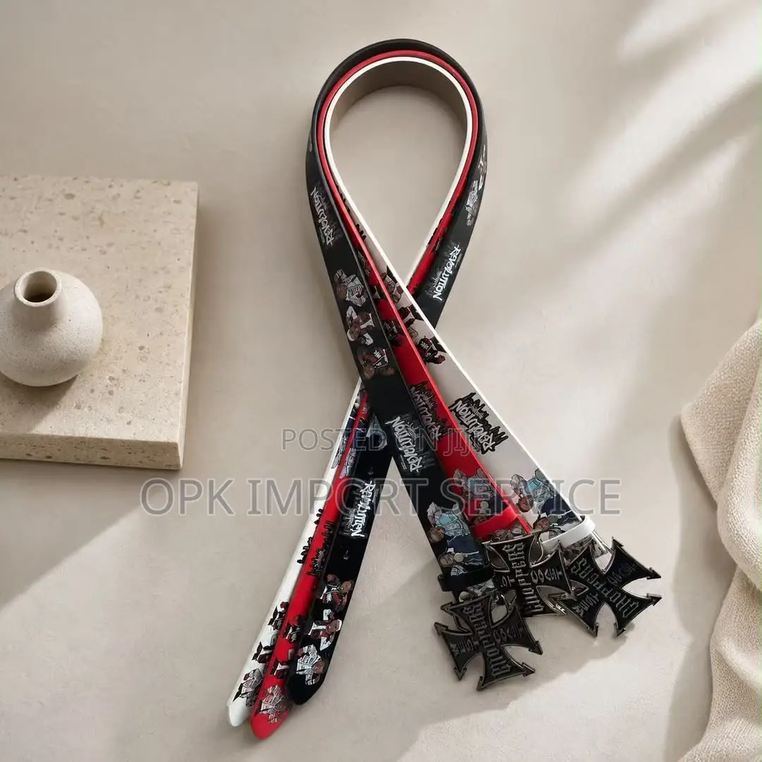 Cross Hip-Hop Y2K Belt 115cm! Retail 43 Wholesale 40