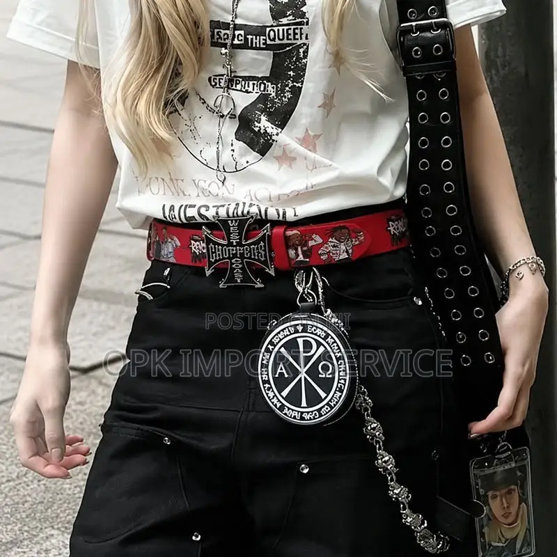 Cross Hip-Hop Y2K Belt 115cm! Retail 43 Wholesale 40